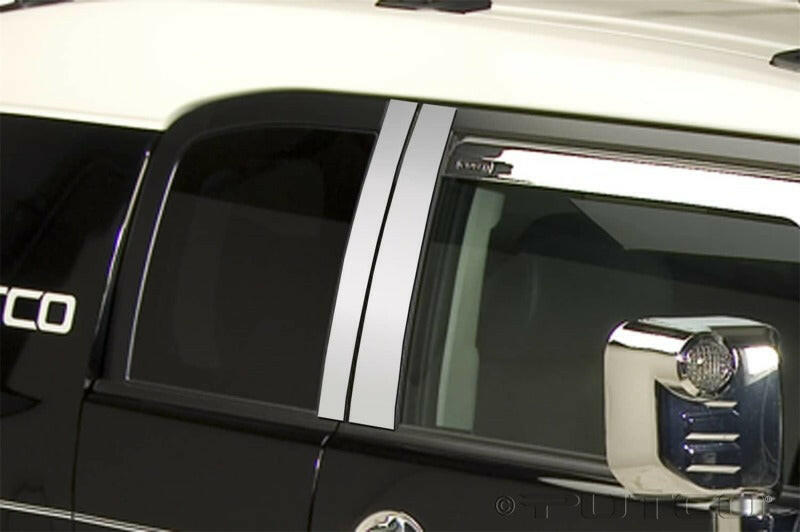 Putco 07-14 Toyota FJ Cruiser - 4pcs Stainless Steel Pillar Posts Classic Exterior Trim Putco