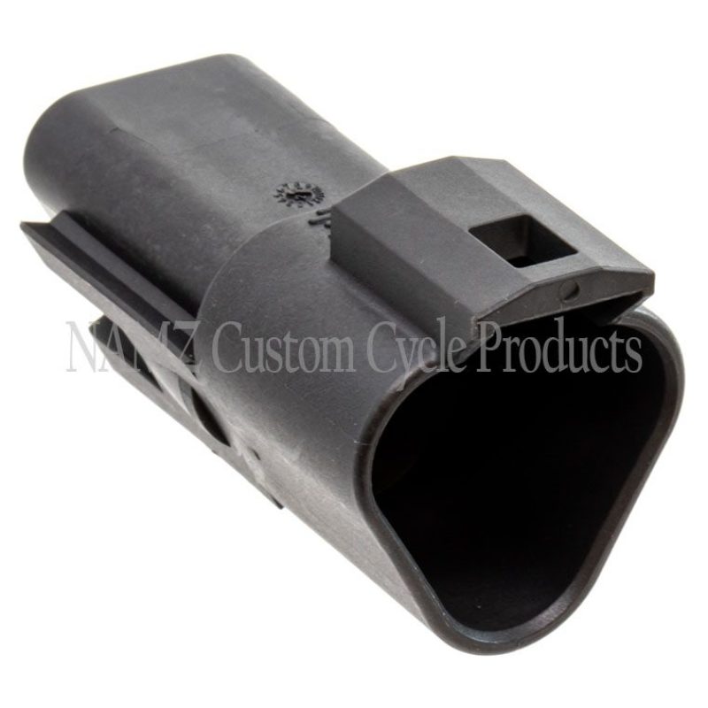 NAMZ Deutsch DT Series 3-Wire Receptacle & Wedgelock - Black (HD 72103-94BK) Wiring Connectors NAMZ