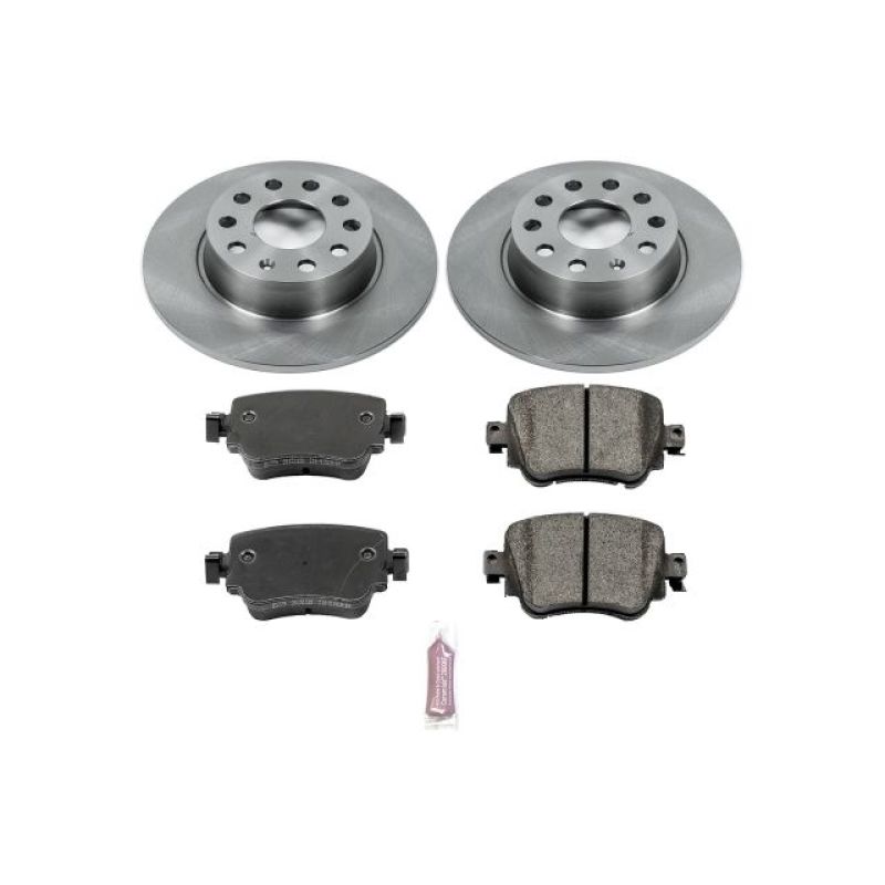 Power Stop 15-18 Volkswagen Golf Rear Autospecialty Brake Kit Brake Kits - OE PowerStop