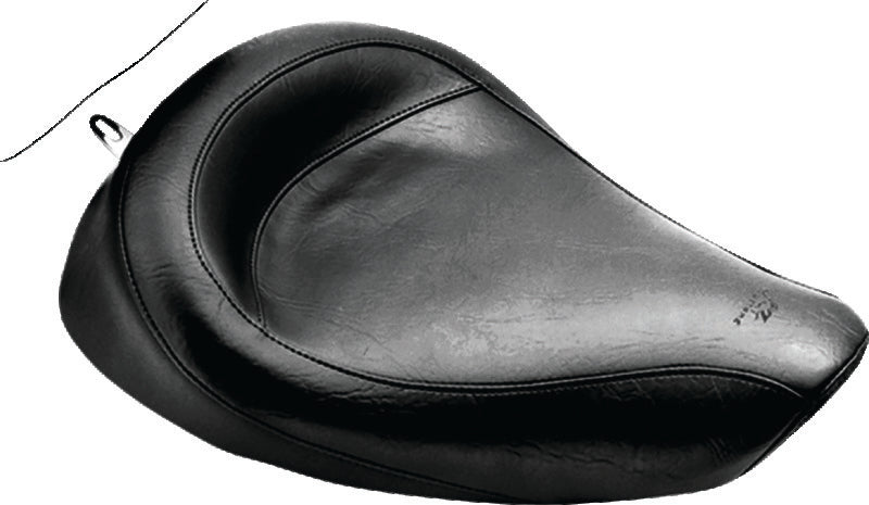 Mustang 91-05 Harley Dyna Standard Touring Solo Seat - Black Solo Motorcycle Seats Mustang Motorcycle