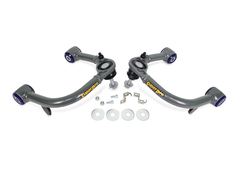 SuperPro 2024 Toyota Land Cruiser 1958 Front Upper Control Arm Set Control Arms Superpro