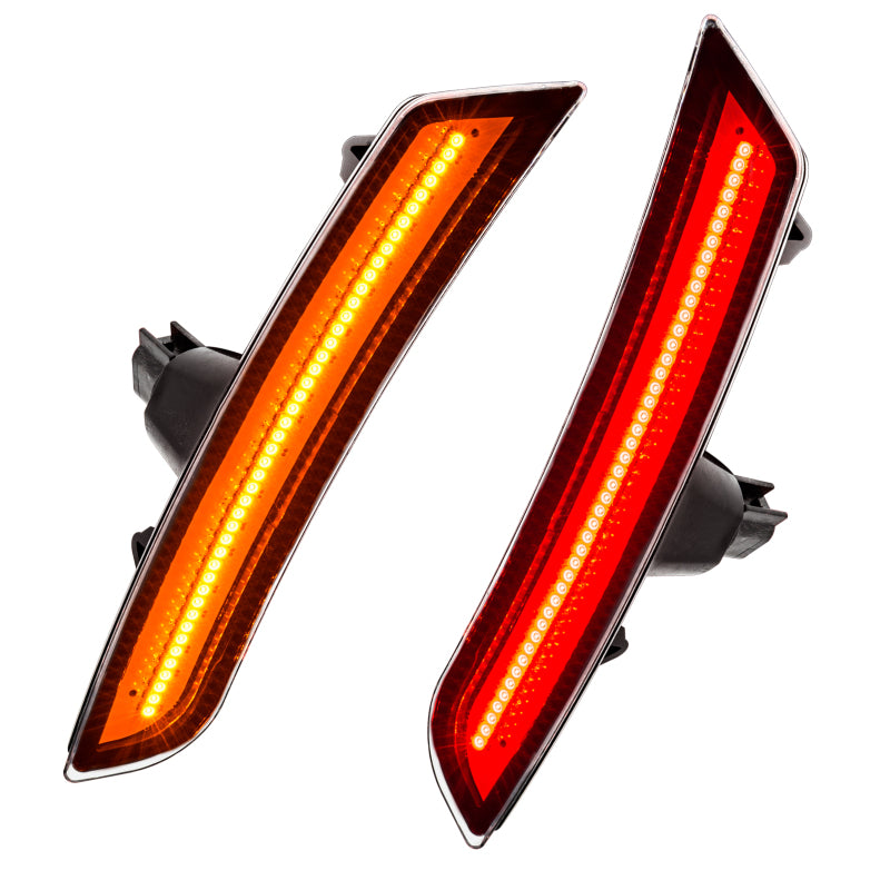 Oracle 16-19 Chevrolet Camaro Concept Sidemarker Set - Clear - No Paint - Light Strip LED ORACLE Lighting