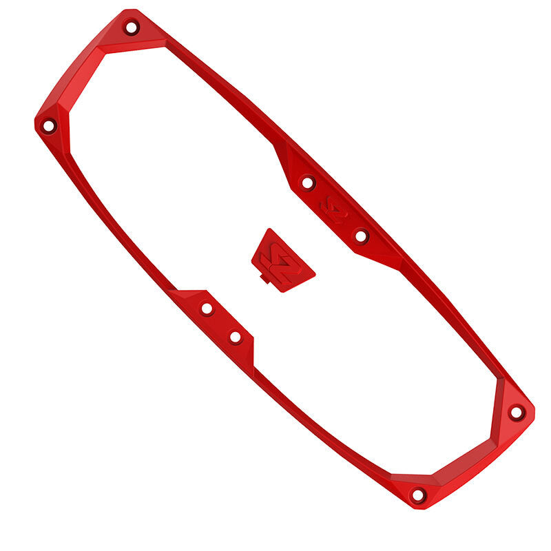 Seizmik Halo R Series - Bezel/Cap Kit - Red Exterior Trim Seizmik