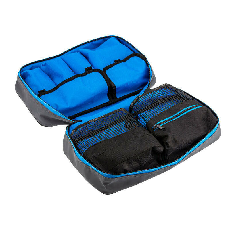 ARB Inflation Case Black Finish w/ Blue Highlights PVC Material Reflective Strips Tow Straps ARB