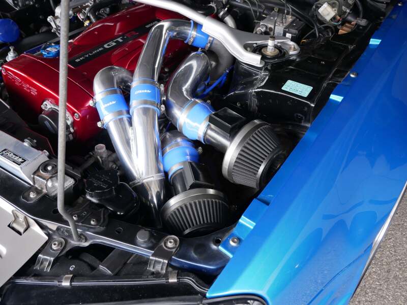 GReddy 95-02 Nissan Skyline GT-R BNR33/BNR34 V2 Complete Suction Kit Cold Air Intakes GReddy