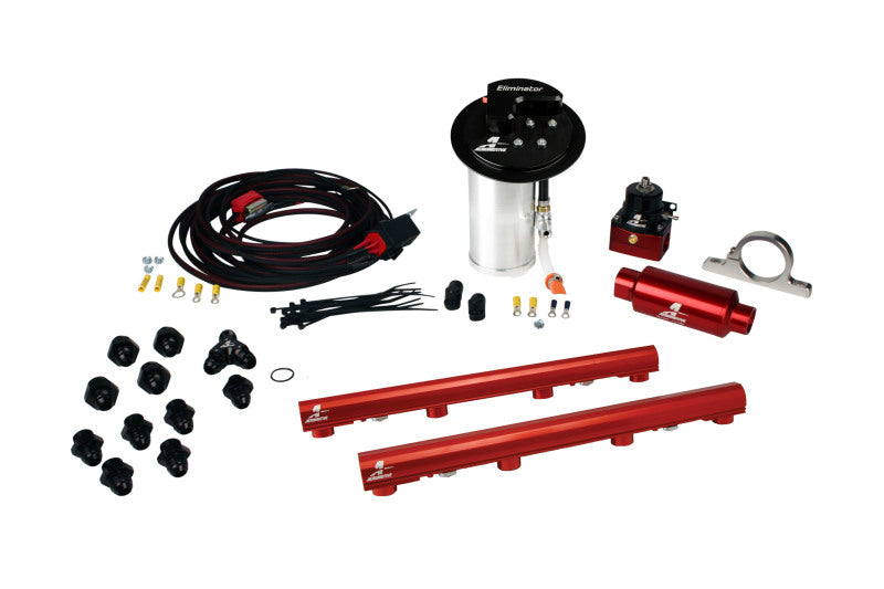 Aeromotive 10-13 Ford Mustang GT 4.6L Stealth Eliminator Fuel System (18695/14116/16307) Fuel Systems Aeromotive