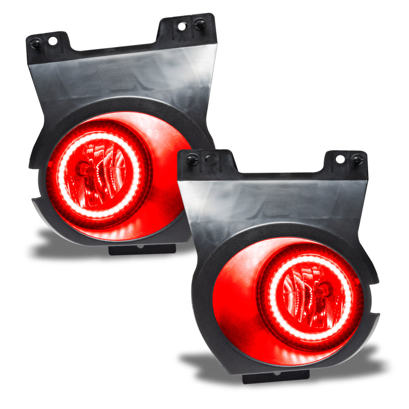 Oracle Lighting 11-14 Ford F-150 Pre-Assembled LED Halo Fog Lights -Red Fog Lights ORACLE Lighting