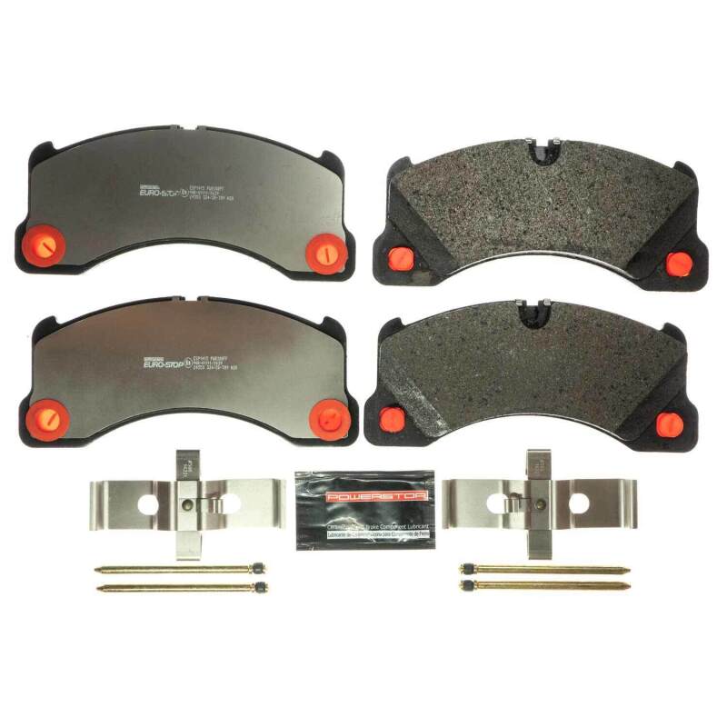 Power Stop 11-17 Volkswagen Touareg Euro-Stop ECE-R90 Front Brake Pads Brake Pads - OE PowerStop