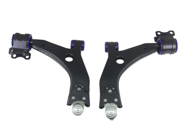 Superpro 05-11 Ford Focus LS/LT/LV Volvo S40/V50 and C70/18mm Front Lower Control Arm Assembly Kit Control Arms Superpro
