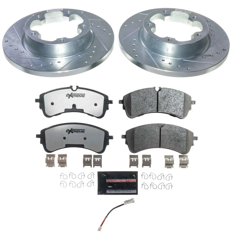 Power Stop 22-24 Ford E-Transit Rear Z36 Truck & Tow Brake Kit Brake Kits - Performance D&S PowerStop