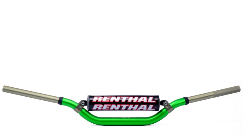 Renthal RC/ 04+ Honda CRF/ 06+ Kawasaki KX/ KXF Twinwall Pad - Green Handlebars Renthal