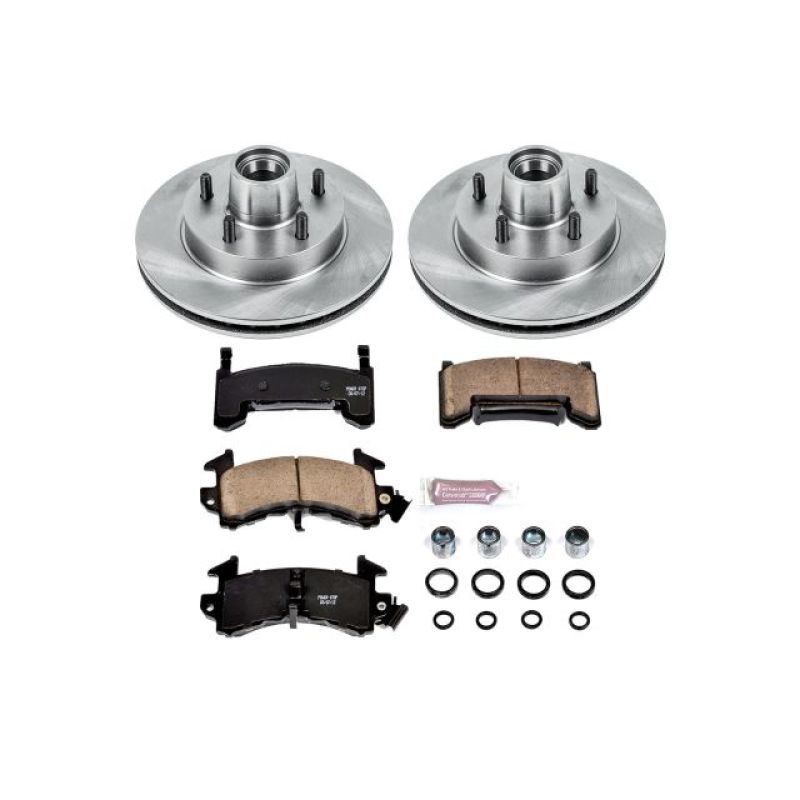 Power Stop 82-87 Buick Regal Front Autospecialty Brake Kit Brake Kits - OE PowerStop