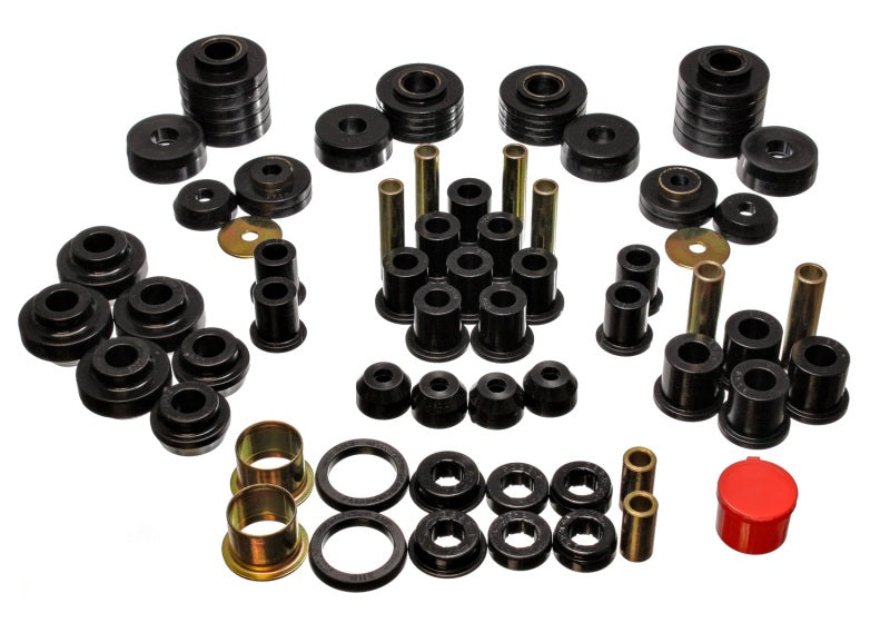 Energy Suspension 80-96 Ford F150 Std/Extra Cab Pickup Black Hyper-Flex Master Bushing Set Bushings - Full Vehicle Kits Energy Suspension