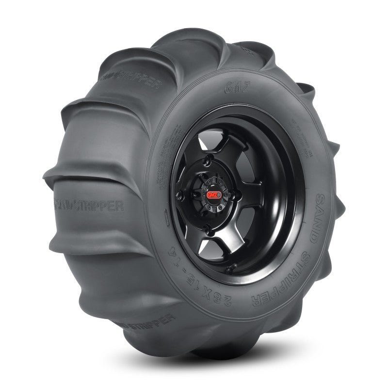 GMZ Sand Stripper Rear HP Tire - 14 Paddle 1-1/8in - 28x15-14 Tires - Off Road GMZ Race Products