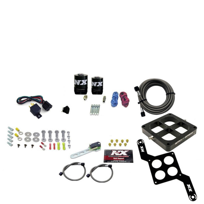 Nitrous Express Dominator Single Entry Billet Crossbar RNC Nitrous Kit (250-750HP) w/o Bottle Nitrous Systems Nitrous Express