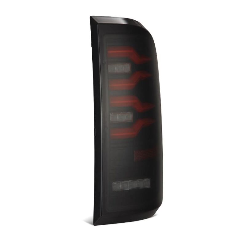 AlphaRex 97-03 Ford F150 / 99-16 Ford F250/F350/F450/F550 LUXX-Series LED Tail Lights - Black/Red Tail Lights AlphaRex