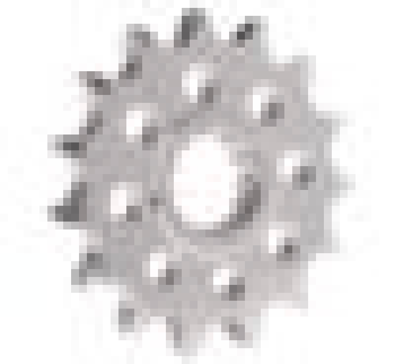 Vortex Racing Steel Front Sprocket 520 16 Tooth- Silver Sprockets Vortex Racing