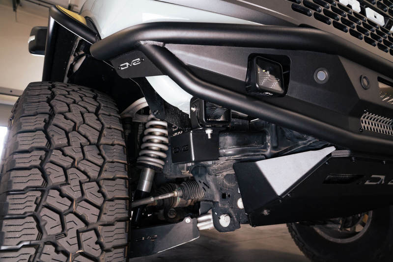 DV8 Offroad 21-22 Ford Bronco Crash Bar Caps w/ Accessory Mount Bumper Accessories DV8 Offroad