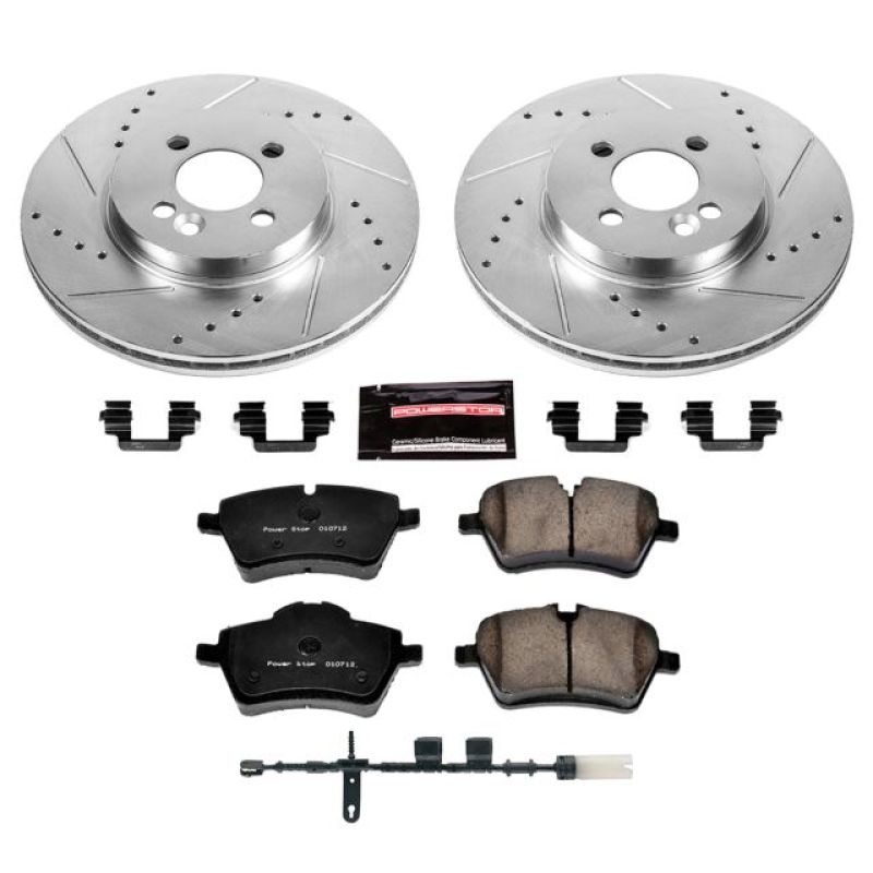 Power Stop 11-16 Mini Cooper Front Z23 Evolution Sport Brake Kit Brake Kits - Performance D&S PowerStop