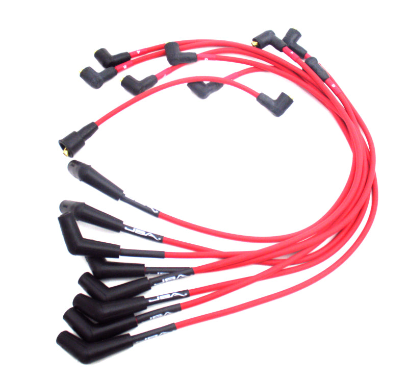 JBA Ford 289/302/351 Ignition Wires - Red Spark Plug Wire Sets JBA