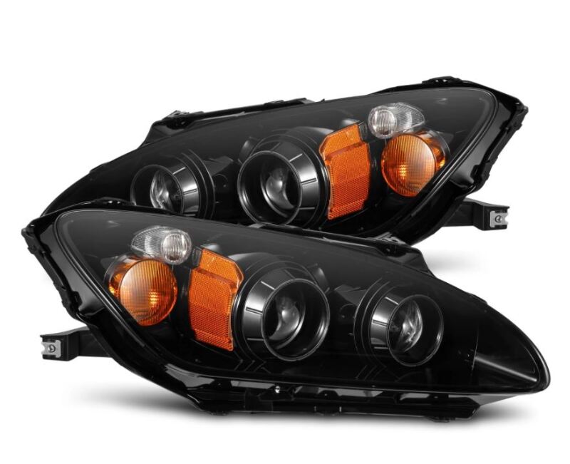 AlphaRex 99-09 Honda S2000 LUXX-Series Projector LED Headlights - Alpha-Black Headlights AlphaRex