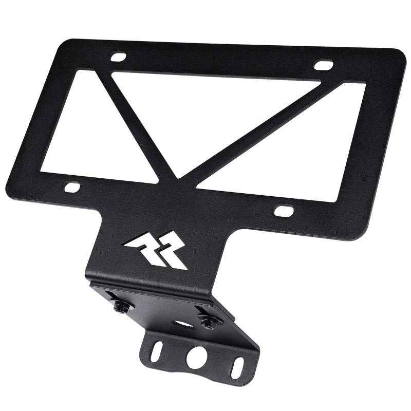 Rugged Ridge Tag Relocation Bracket Rear 18-20 Jeep Wrangler JL Spare Tire Carriers Rugged Ridge
