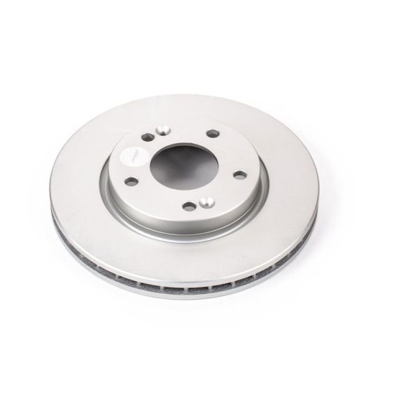Power Stop 07-10 Hyundai Elantra Front Evolution Geomet Coated Rotor Brake Rotors - OE - Cryo PowerStop