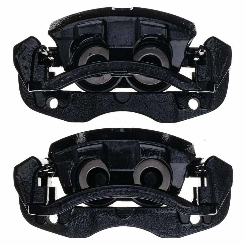 Power Stop 00-05 Ford Excursion Rear Black Caliper - Pair w/Bracket Brake Calipers - Perf PowerStop