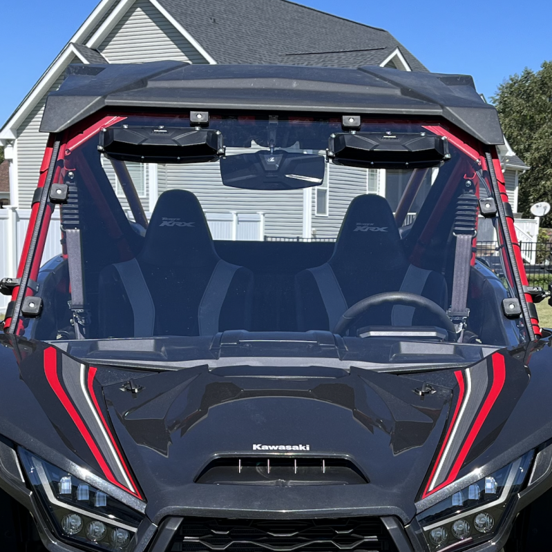 Seizmik 20-23 Kawasaki KRX1000 Teryx Windshield Versa-Vent Hard-Coated Windshields Seizmik