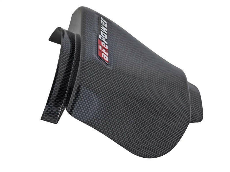 aFe MagnumFORCE Intake Rain Shield 15-16 Dodge Challenger SRT Hellcat 6.2L V8 (sc) - Carbon Finish Air Intake Components aFe