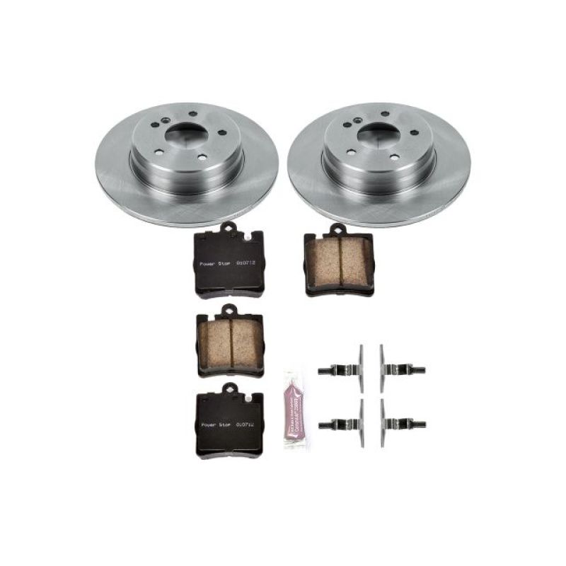 Power Stop 03-05 Mercedes-Benz C240 Rear Autospecialty Brake Kit Brake Kits - OE PowerStop