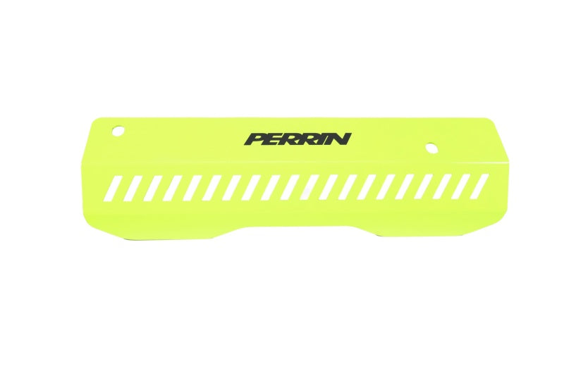PERRIN 22-25 Subaru WRX Pulley Cover - Neon Yellow (SHORT - For Use w/PERRIN AOS) Engine Covers Perrin Performance