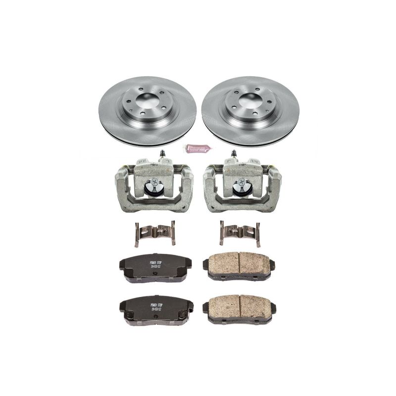 Power Stop 04-11 Mazda RX-8 Rear Autospecialty Brake Kit w/Calipers Brake Kits - OE PowerStop