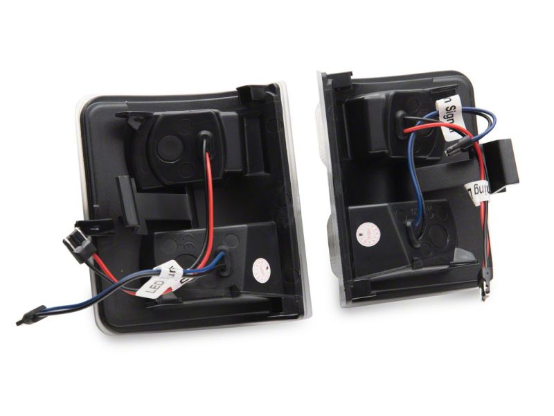 Raxiom 11-16 Ford F-250/F-350 Super Duty Axial LED SEQL Switchback Side Mirror Marker Lamps- Clear Sidemarkers & Indicators Raxiom