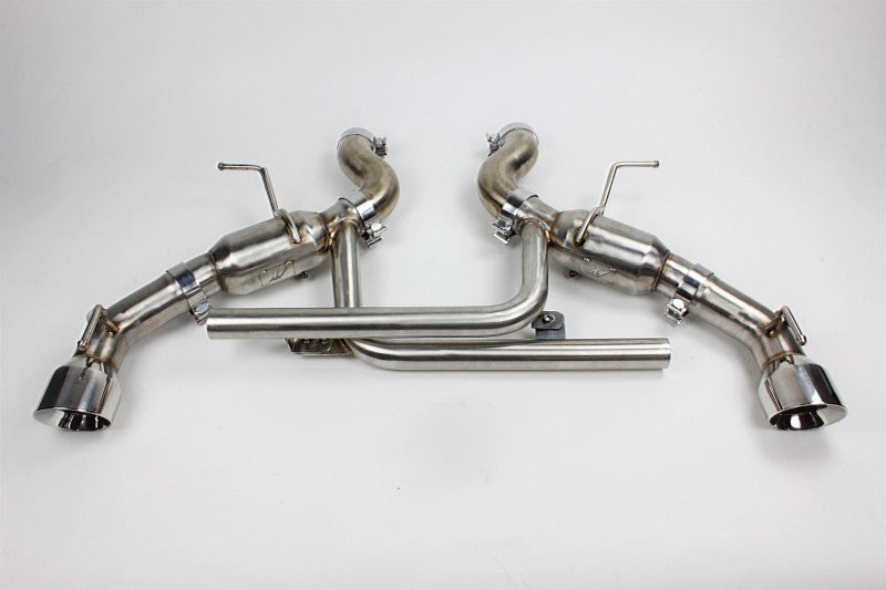 Mishimoto 2016+ Chevrolet Camaro SS Dual-Tip Pro Axle Back Exhaust w/ Polished Tips Axle Back Mishimoto