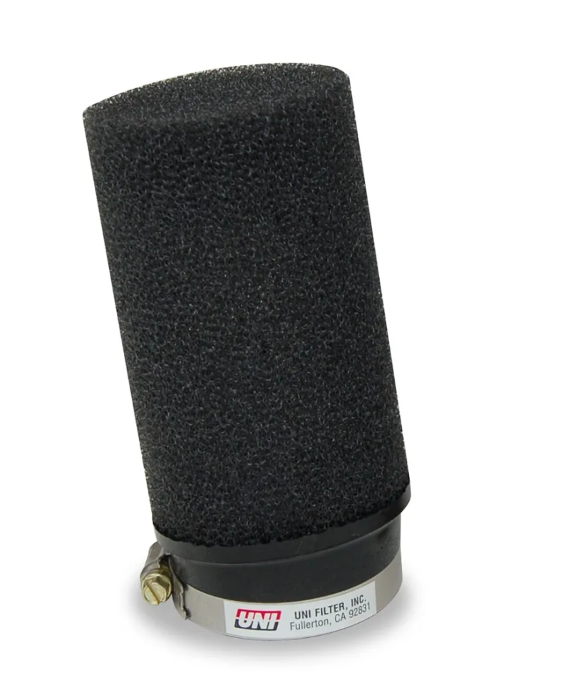 Uni FIlter Snow Angled I.D 3in - O.D 4in - LG. 6in Snow Pod Filter Air Filters - Universal Fit Uni Filter