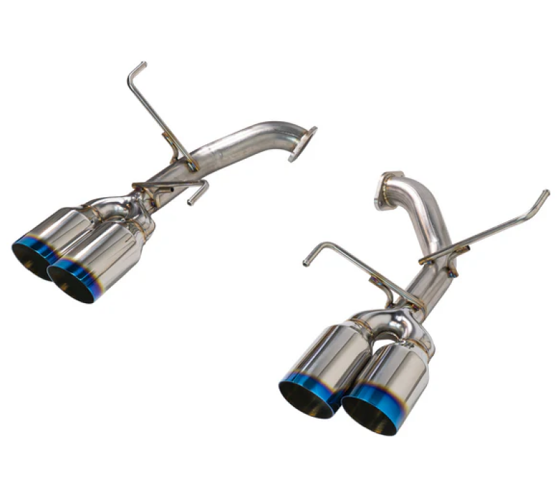 Remark 2022+ Subaru WRX (VB) 4in Axleback Exhaust w/ Burnt Stainless Single Wall Tip Axle Back Remark