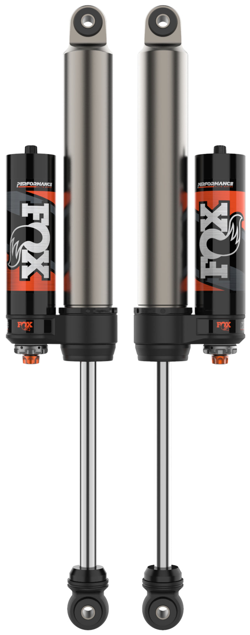 Fox 14-16 Ram 3500 (SRW & Cab/Chassis) 2-3.5in Lift Rear Perf Elite 2.5 Res Shocks - Adjustable Coilovers FOX