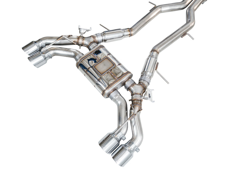 AWE Tuning 22-26 Cadillac CT5-V Blackwing SwitchPath Exhaust - Chrome Silver Tips Catback AWE Tuning
