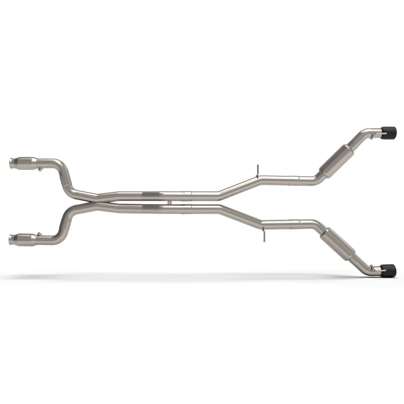 Kooks 16+ Chevy Camaro SS 6.2L 3in GREEN Cat Strt Screamer Exhaust w/Black Tips (Use w/Kooks Header) Header Back Kooks Headers