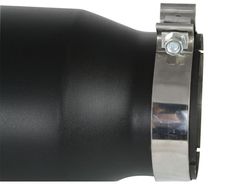 aFe MACH Force-XP 409 SS Right Side Single Wall Exhaust Tip 5in Inlet x 7in Outlet x 15in L Tips aFe