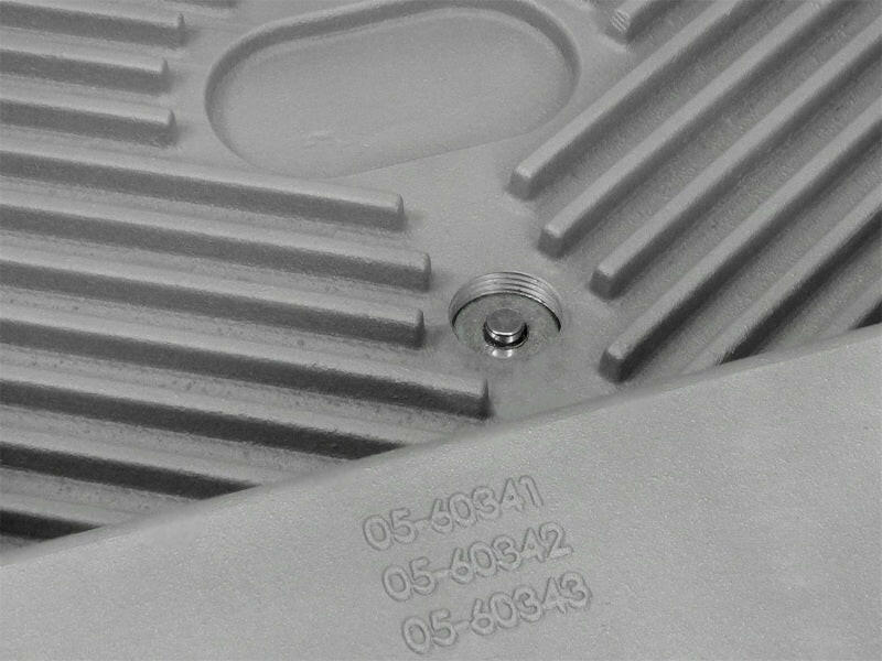 aFe Transmission Pan (Raw); Ford Trucks 6R140 11-14 V8-6.7L (td) Diff Covers aFe