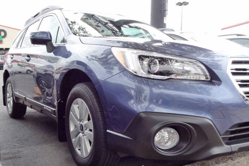 Rally Armor 15-19 Subaru Outback Black UR Mud Flap w/ Red Logo Mud Flaps Rally Armor