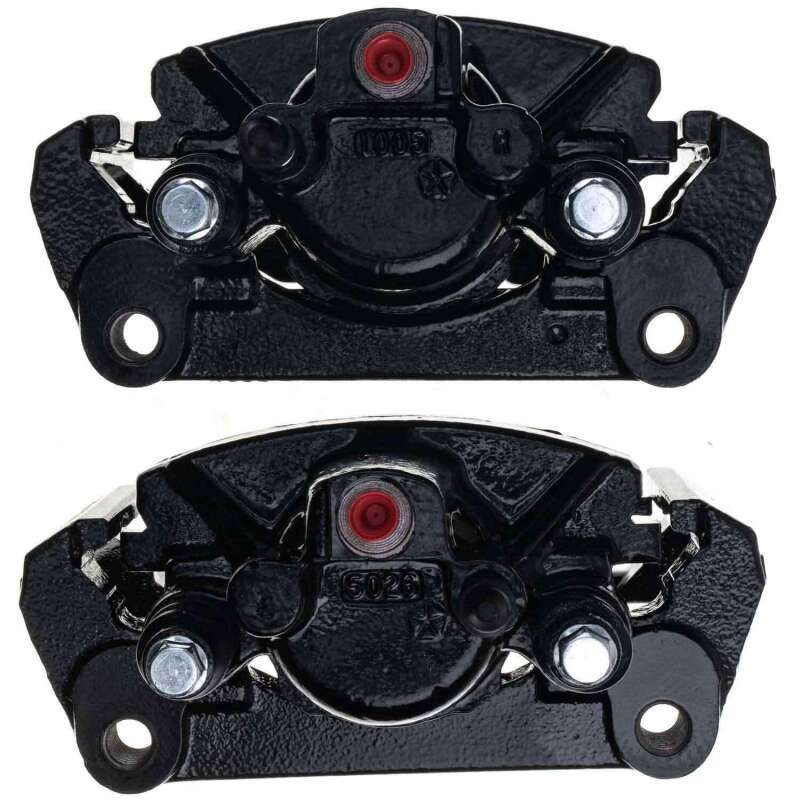 Power Stop 11-18 Ram 1500 Rear Black Calipers - Pair (w/Bracket) Brake Calipers - Perf PowerStop