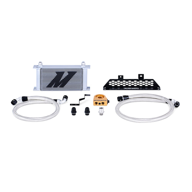 Mishimoto 13+ Ford Focus ST Thermostatic Oil Cooler Kit - Silver Oil Coolers Mishimoto