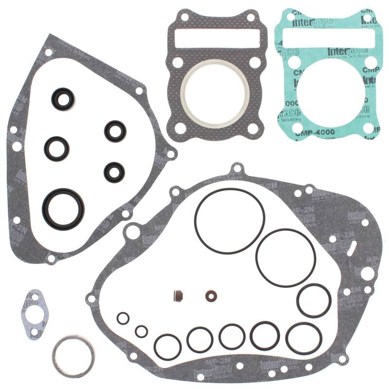 Vertex Gaskets 94-96 Suzuki DR125SE Complete Gasket Kit w/ Oil Seals Engine Hardware Vertex Pistons