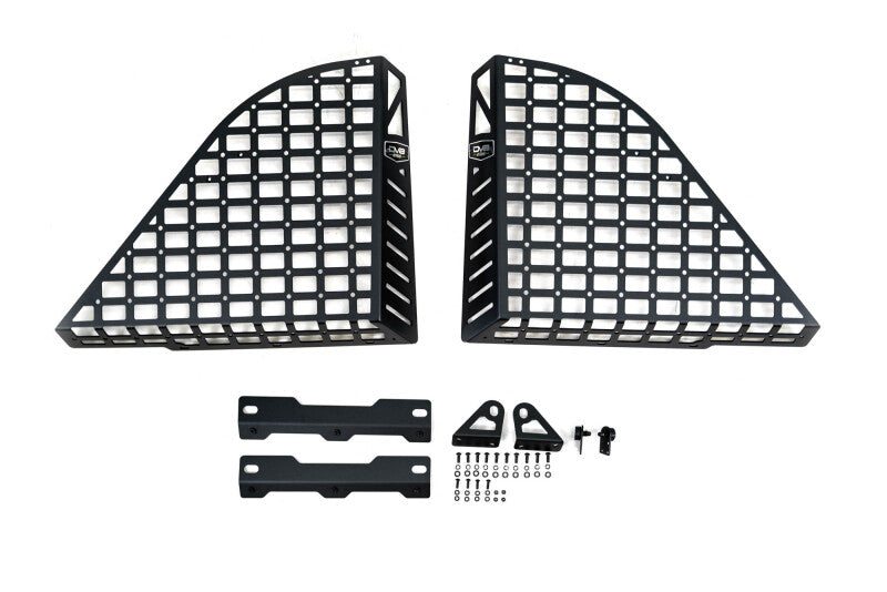 DV8 Offroad 18-25 Jeep Wrangler (JL) 4-Door Rear Window Pocketed Molle Panels Exterior Trim DV8 Offroad