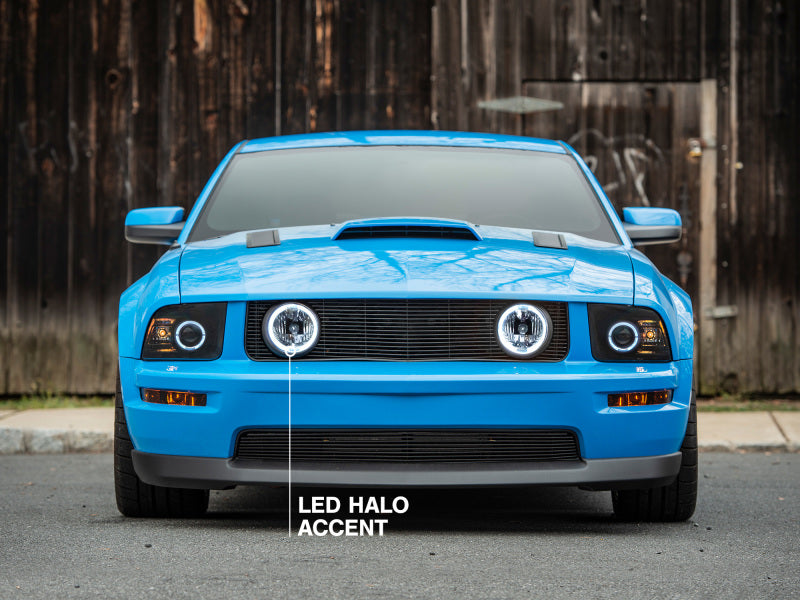 Raxiom 05-12 Ford Mustang GT LED Halo Fog Lights (Chrome) Headlights Raxiom