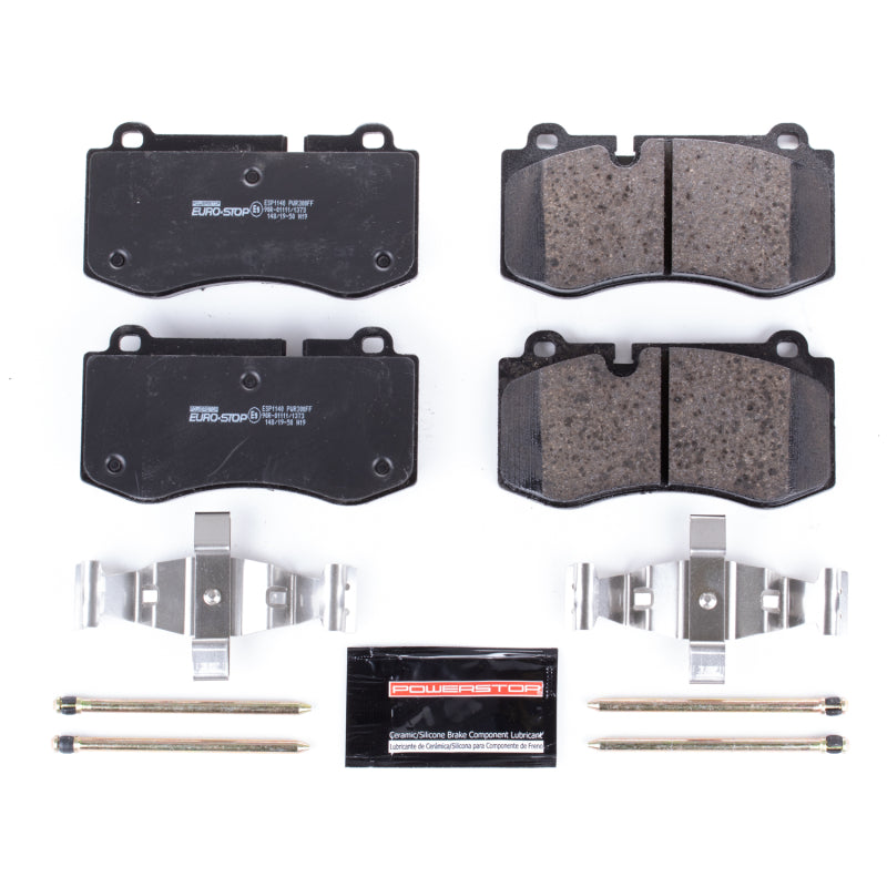 Power Stop 10-12 Mercedes-Benz SL550 Euro-Stop ECE-R90 Front Brake Pads Brake Pads - OE PowerStop