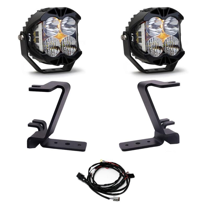 Baja Designs 2023+ Ford F-250/350 Super Duty LP4 A-Pillar Light Kit Light Bars & Cubes Baja Designs